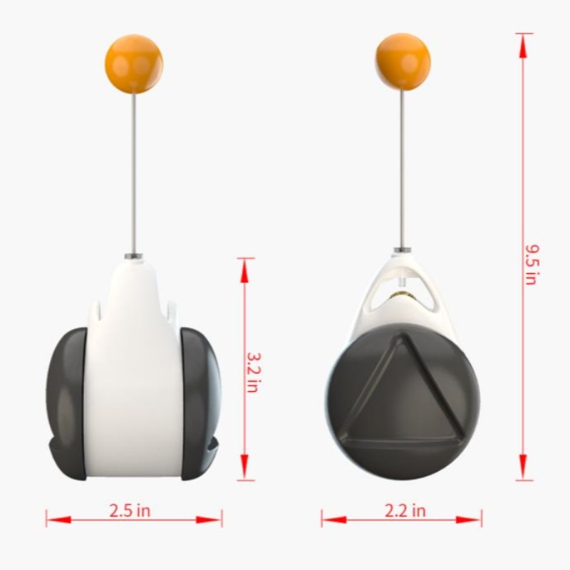 2021 New Cat Toy Chaser Balanced Cat Chasing Toy Interaktív Kitten Swing Toy